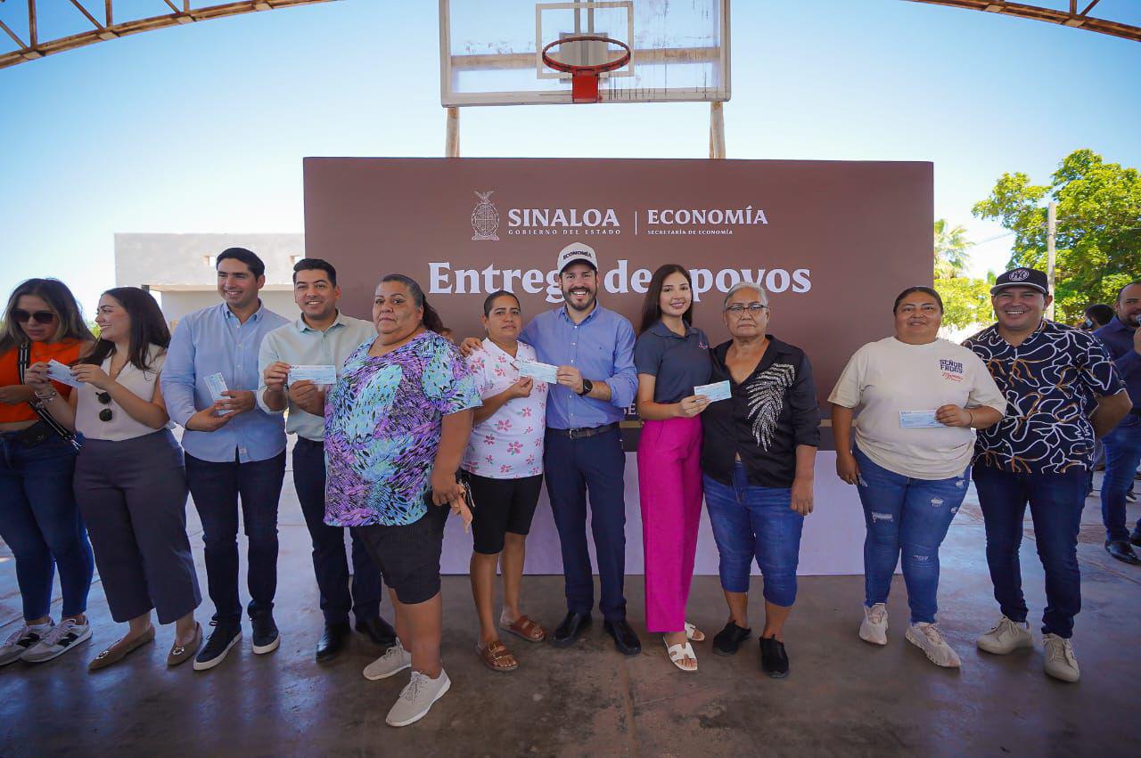 $!Sectores productivos de Altata reciben apoyos económicos de parte del Gobierno de Sinaloa