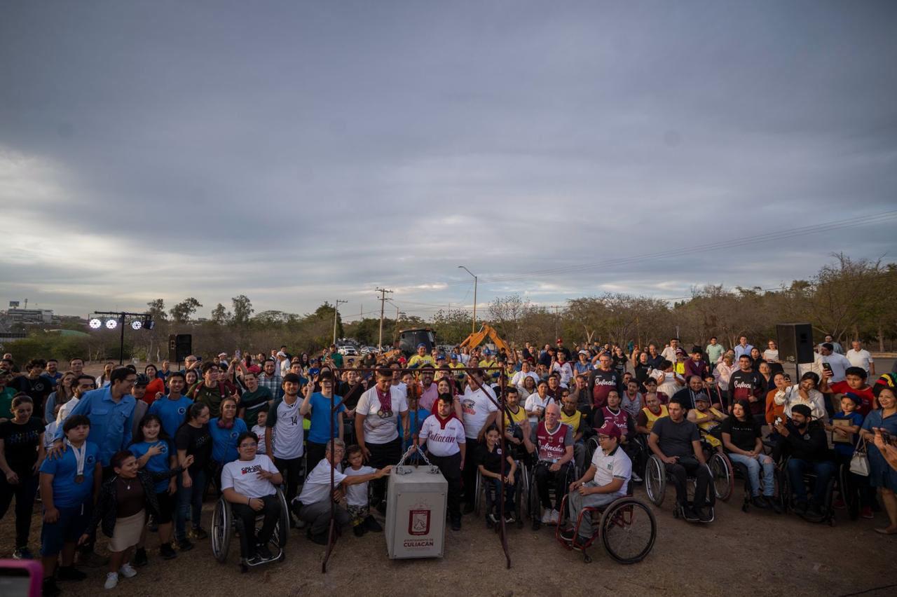 $!Inician construcción de Unidad Deportiva Inclusiva en Culiacán con inversión de $24 millones