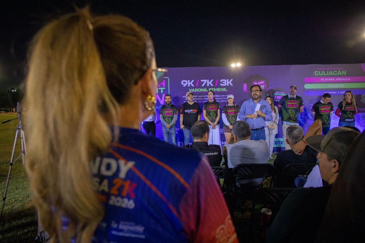 $!Anuncian primera carrera neón ‘Flash Night Run’ en Culiacán; esperan hasta 5 mil participantes