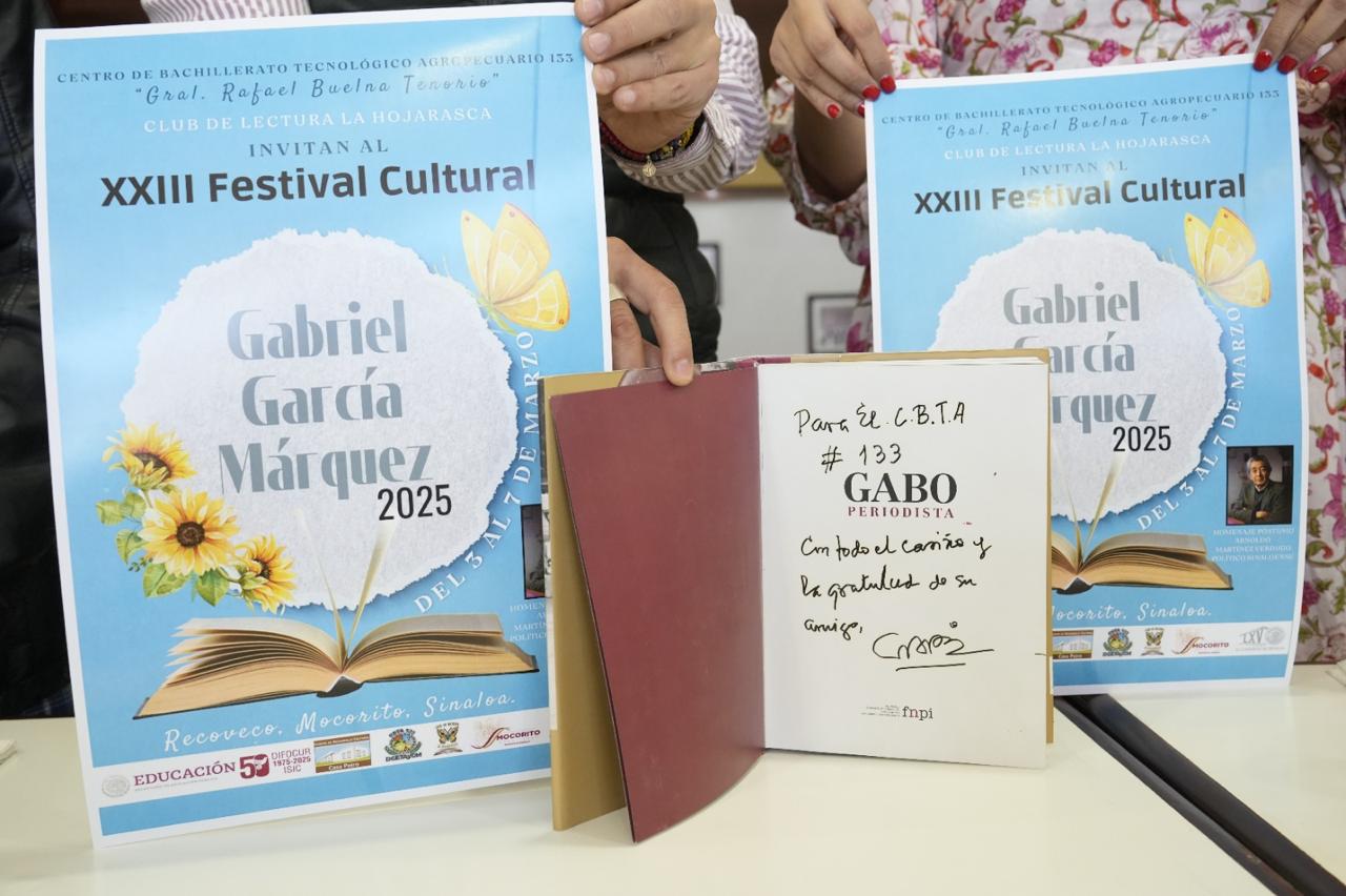 $!Invitan a la edición 23 del Festival Cultural ‘Gabriel García Márquez’, en Mocorito
