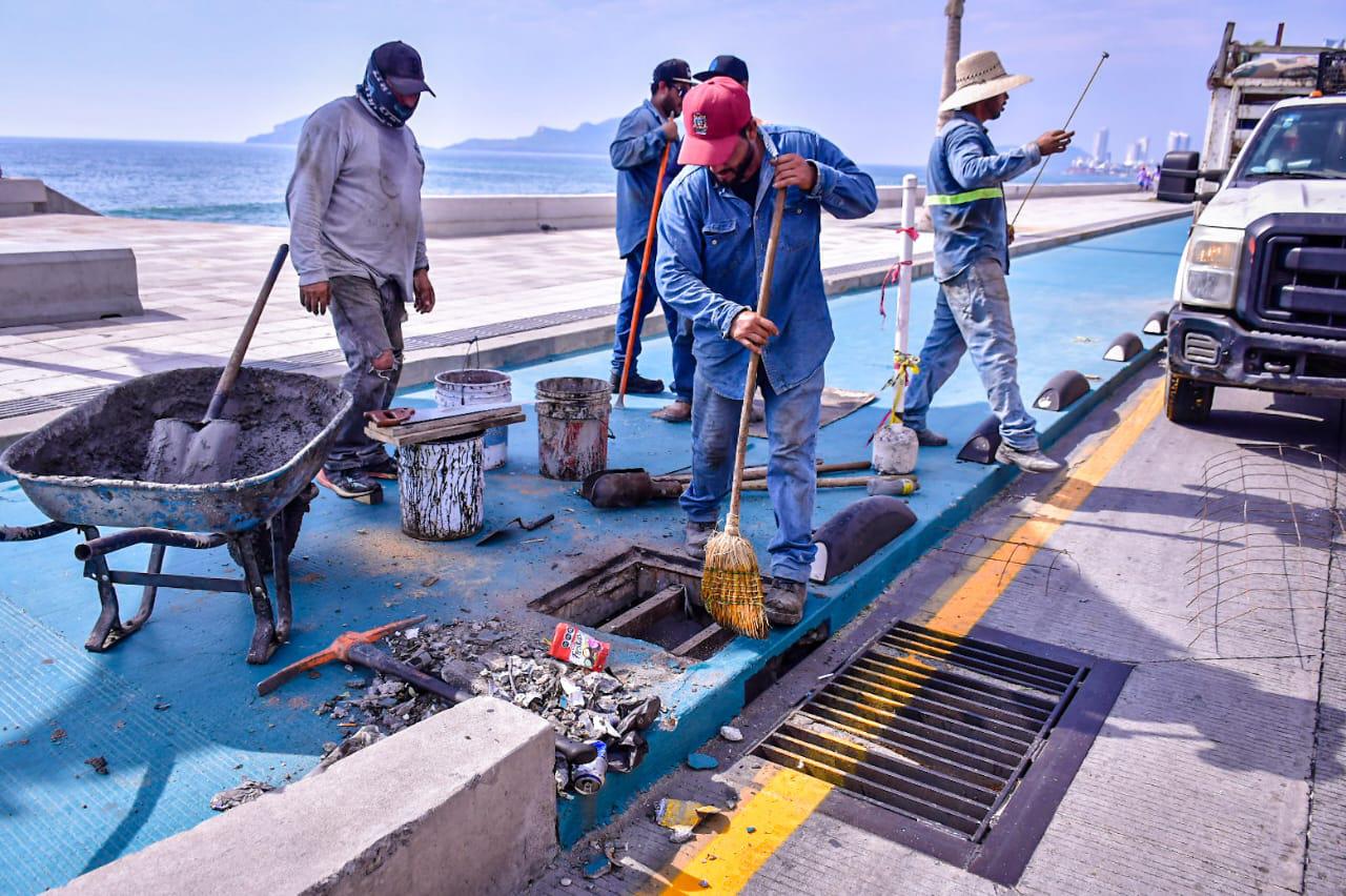 $!Servicios Públicos solo da mantenimiento a zona turística de Mazatlán