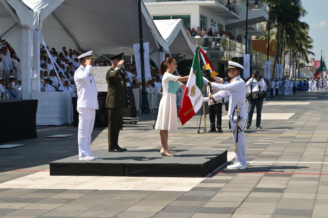 $!Conmemoran 205 años del nacimiento de la Armada de México
