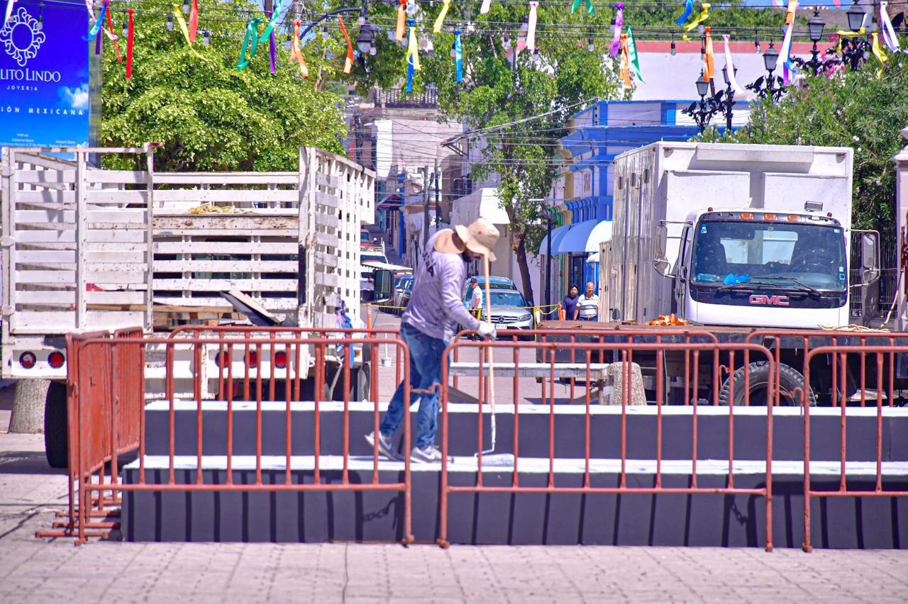 $!Declaran todo listo para la celebración de las fiestas patrias en Mazatlán