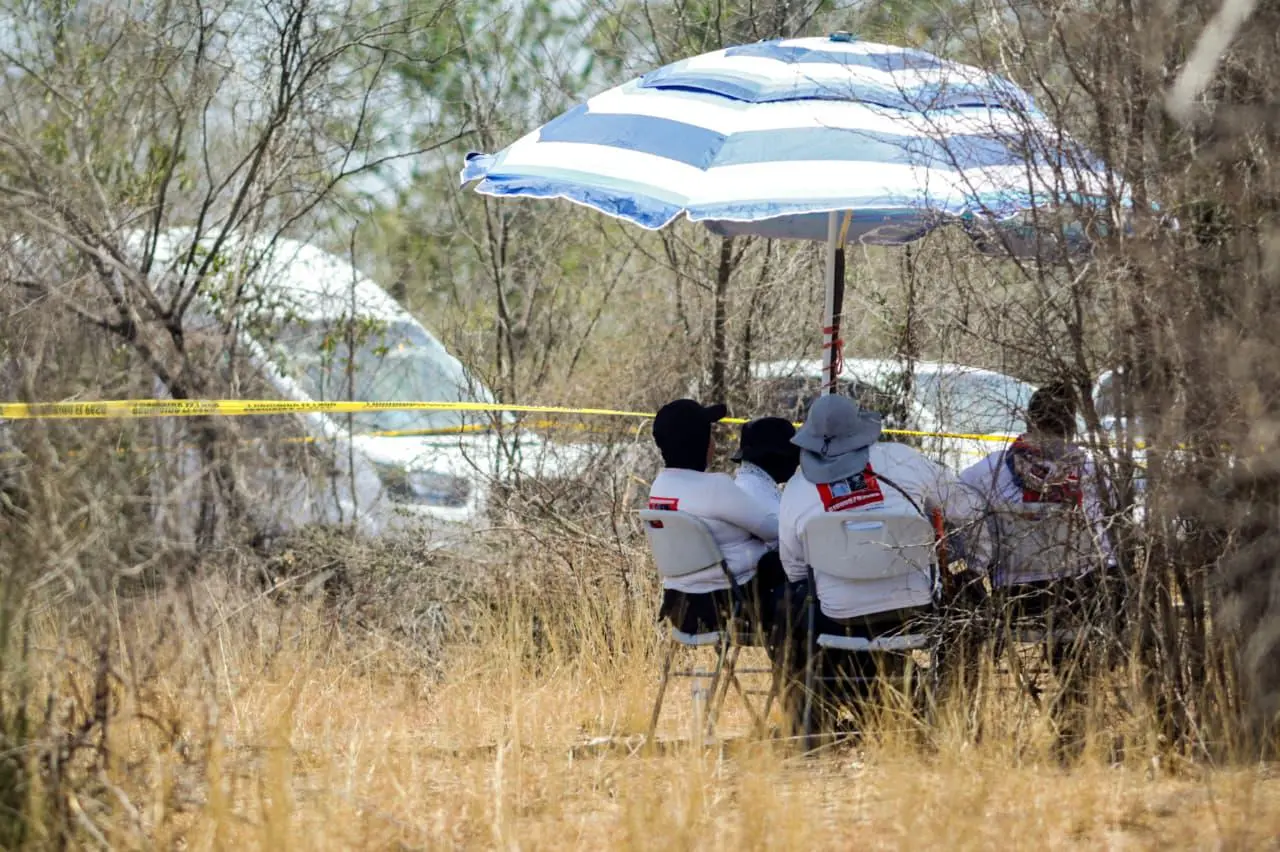 $!Hallan esqueleto humano en fosas clandestinas de zona rural en Mocorito