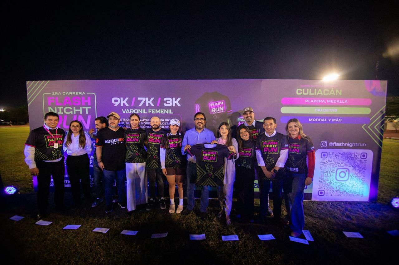 $!Anuncian primera carrera neón ‘Flash Night Run’ en Culiacán; esperan hasta 5 mil participantes