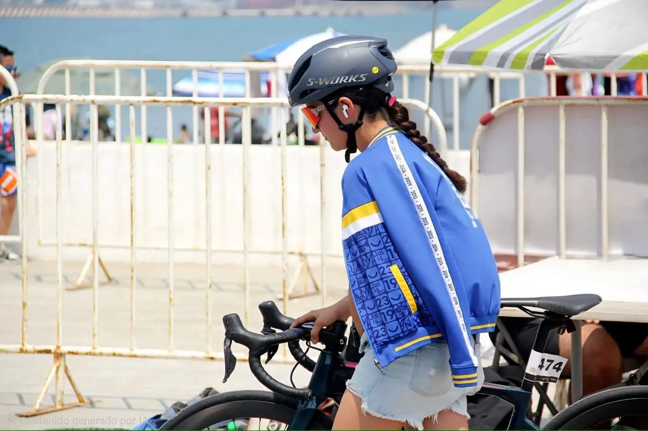 $!Sofía Ramos, la triatleta que se siente escuinapense y sueña con unos Juegos Olímpicos