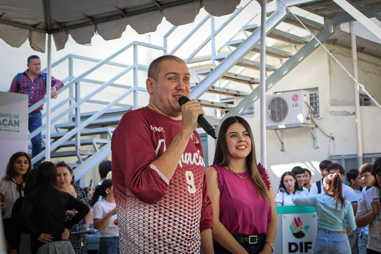 $!Lleva DIF Culiacán programa ‘Somos inclusión’ al Cobaes 27; impulsa ‘empatía y respeto’ con alumnos y personal