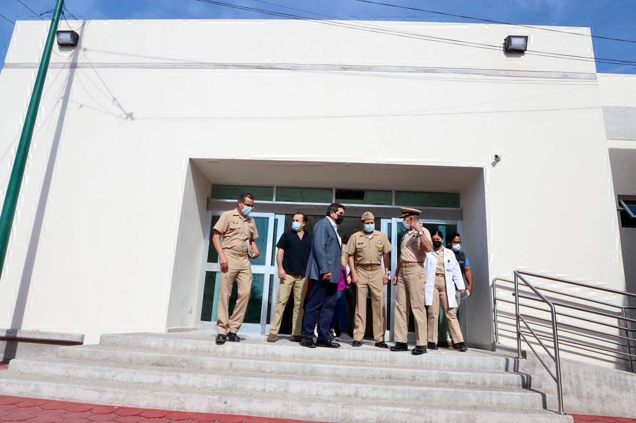 $!Supervisan el Hospital Regional Naval de Especialidades de Mazatlán