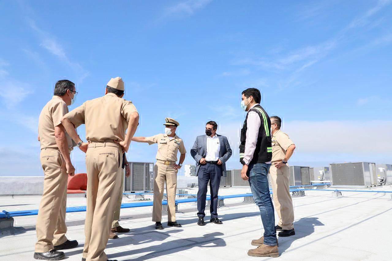 $!Supervisan el Hospital Regional Naval de Especialidades de Mazatlán