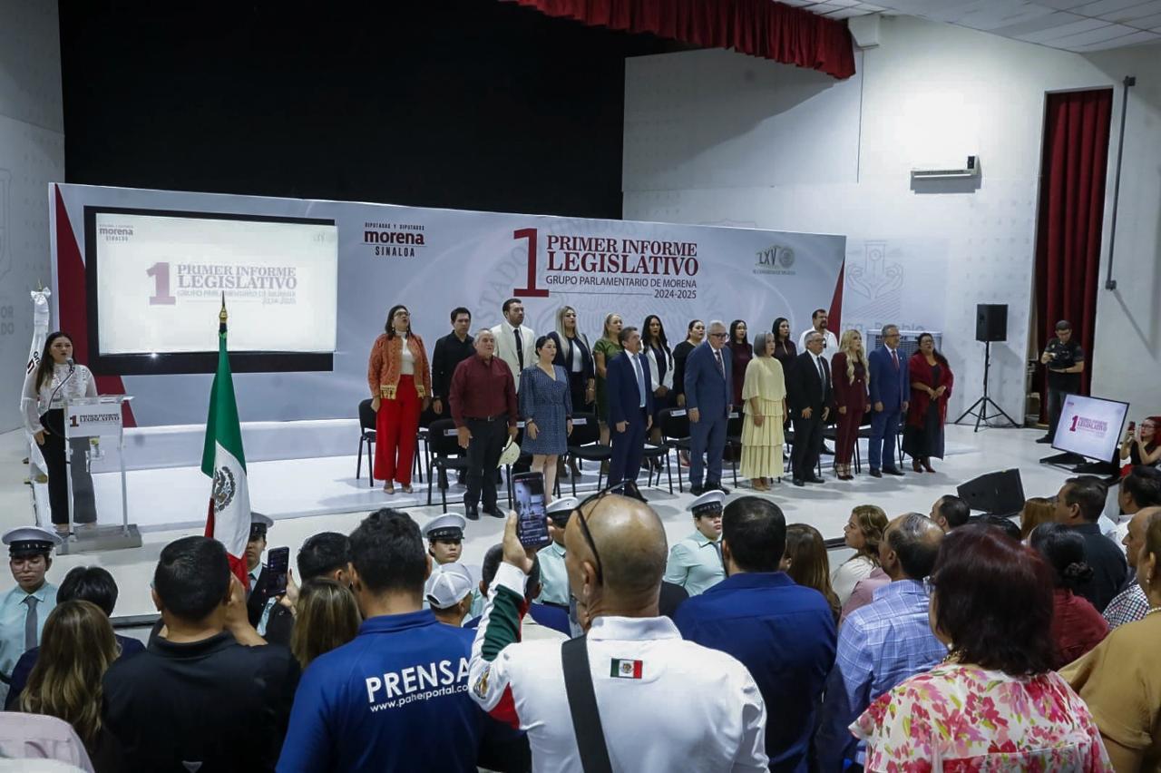 $!Estamos sacando adelante a Sinaloa con el apoyo de todos ustedes: Rocha Moya a diputados