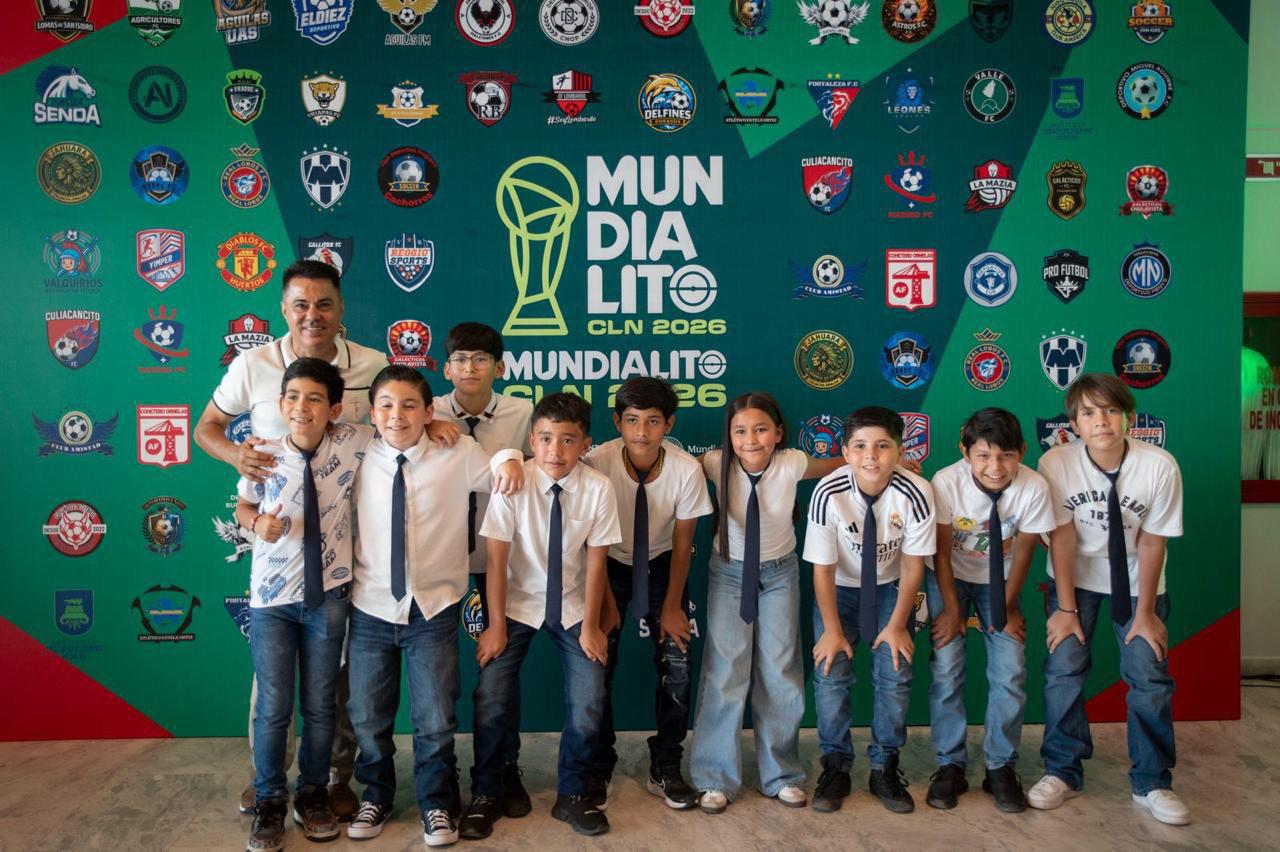 $!Arranca el Mundialito Culiacán 2026 con sorteo y gala infantil