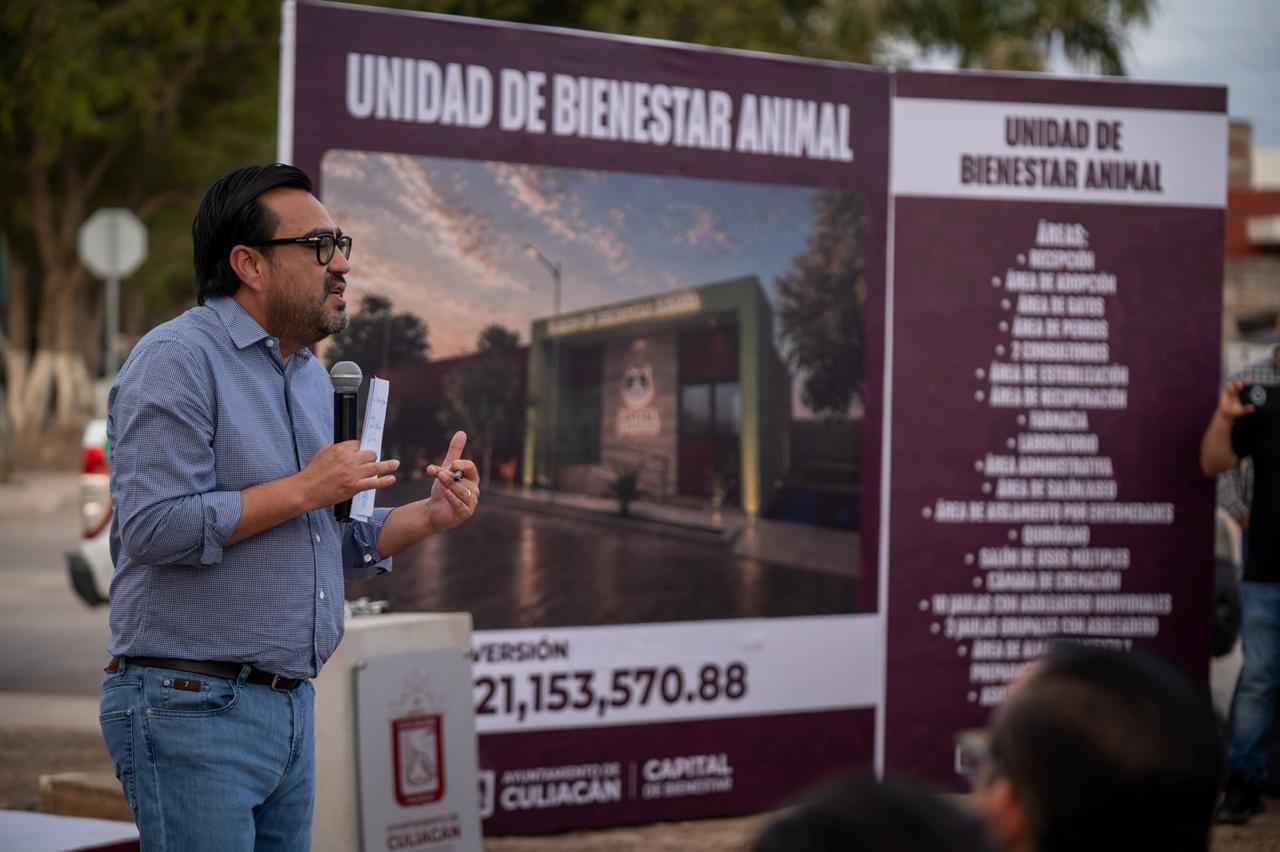 $!Arranca en Culiacán construcción de la primera Unidad de Bienestar Animal, con inversión de más de $21 millones