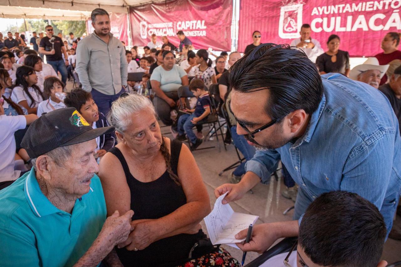 $!Entregan la pavimentación número 201 en Bachigualatito; invierten $5.5 millones