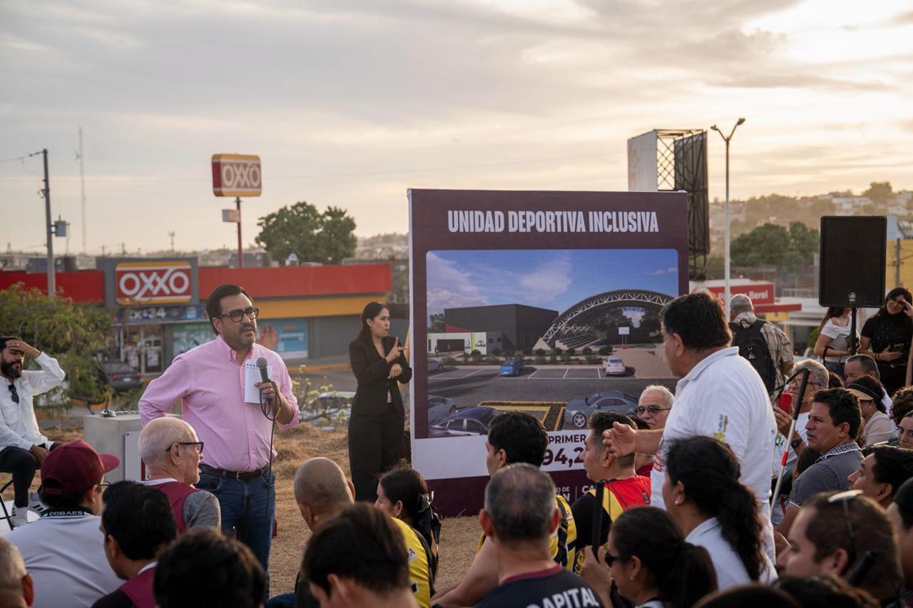 $!Inician construcción de Unidad Deportiva Inclusiva en Culiacán con inversión de 24 mdp