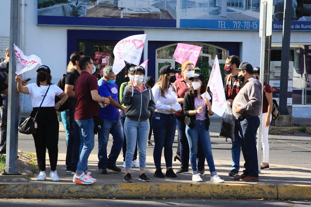 $!Merary Villegas anuncia campaña de a pie, para su reelección en el Distrito 7 de Culiacán
