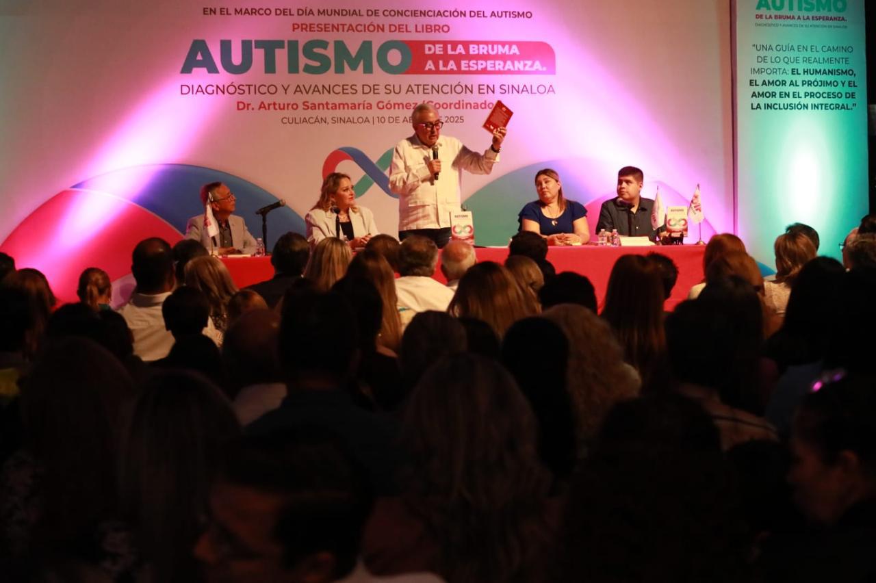 $!Presentan libro ‘Autismo, de la bruma a la esperanza’, que relata testimonios de familias de personas con autismo