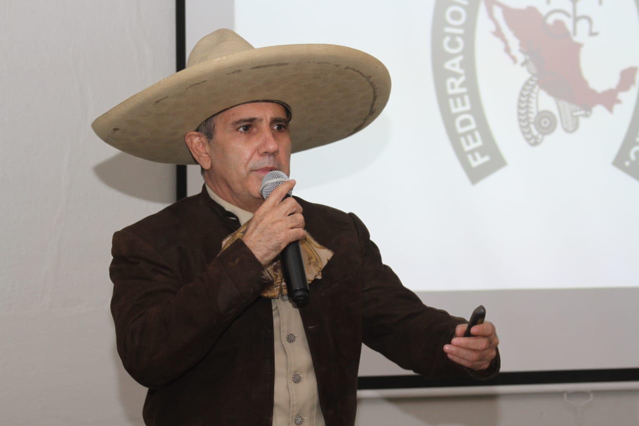 $!‘No es el futbol ni otro, la charrería es el deporte nacional de México’: Manolo Osuna