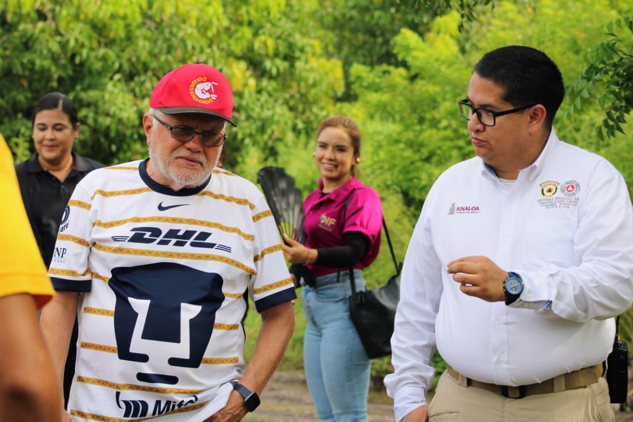 $!Entregan apoyos a familias afectadas por lluvias en Palmillas, Escuinapa