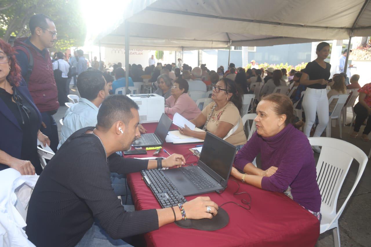 $!Realizan primera jornada de ‘Contigo Mazatlán’ en la Villa Galaxia
