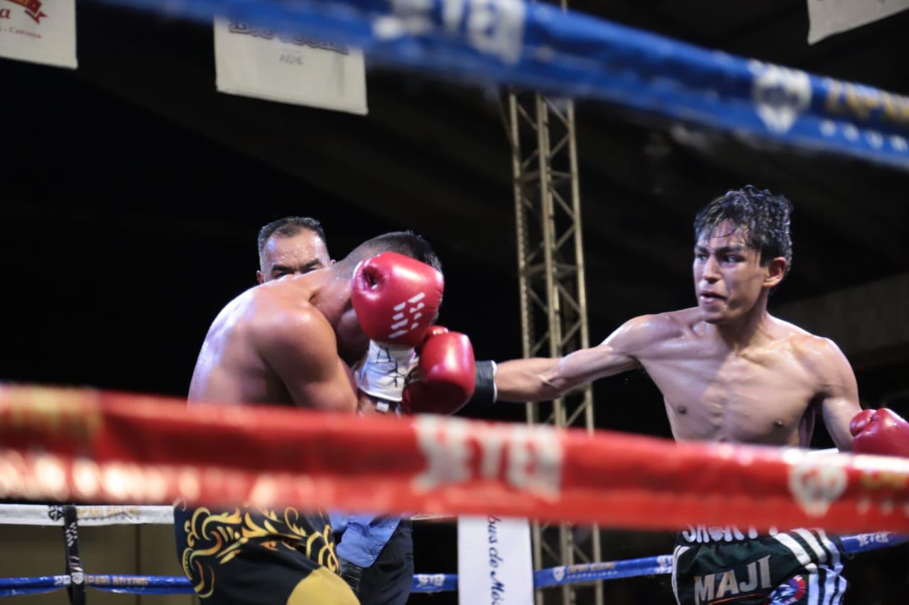 $!Mazatlecos defienden el terreno y salen victoriosos en la función Fuego en el Ring