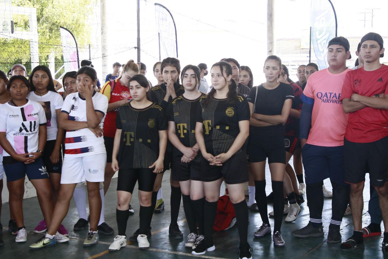 $!Inauguran en Navolato el torneo estatal De la Calle a la Cancha de Fundación Telmex