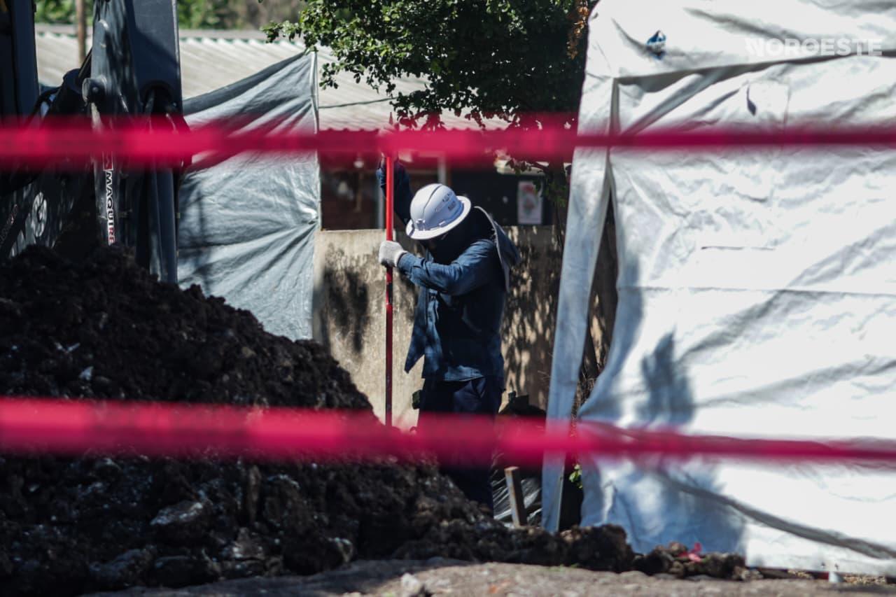$!Sabuesos Guerreras exige frenar exhumaciones en Panteón 21 de Marzo, en Culiacán, ante rezago forense