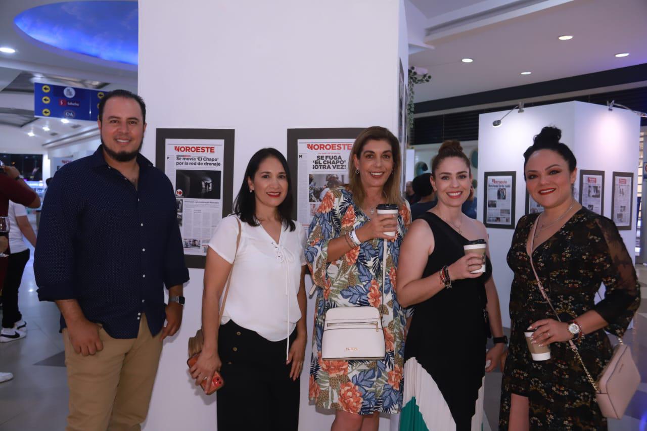 $!Jorge Pérez Arellano, Dinora González Solís, Margarita Cohen, Judith Rosales y Nayely Vázquez.