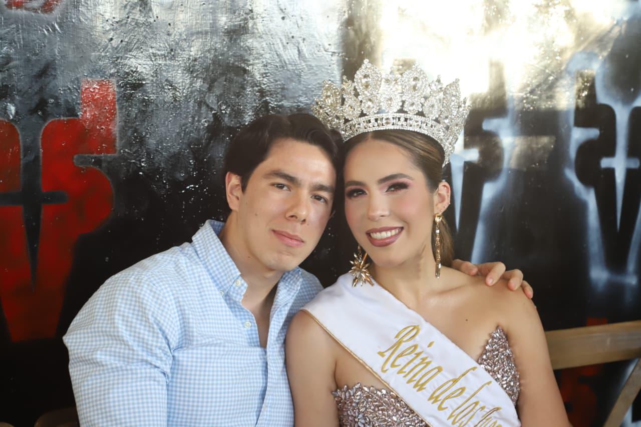 $!Rafael Pérez y Mariana Gutiérrez, Reina de los Juegos Florales del Carnaval 2026.