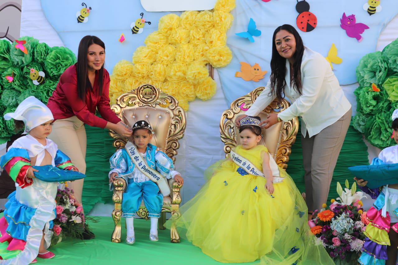 $!Lucen niños de los CADI Centro y CAIC, en Festival de la Primavera en Escuinapa