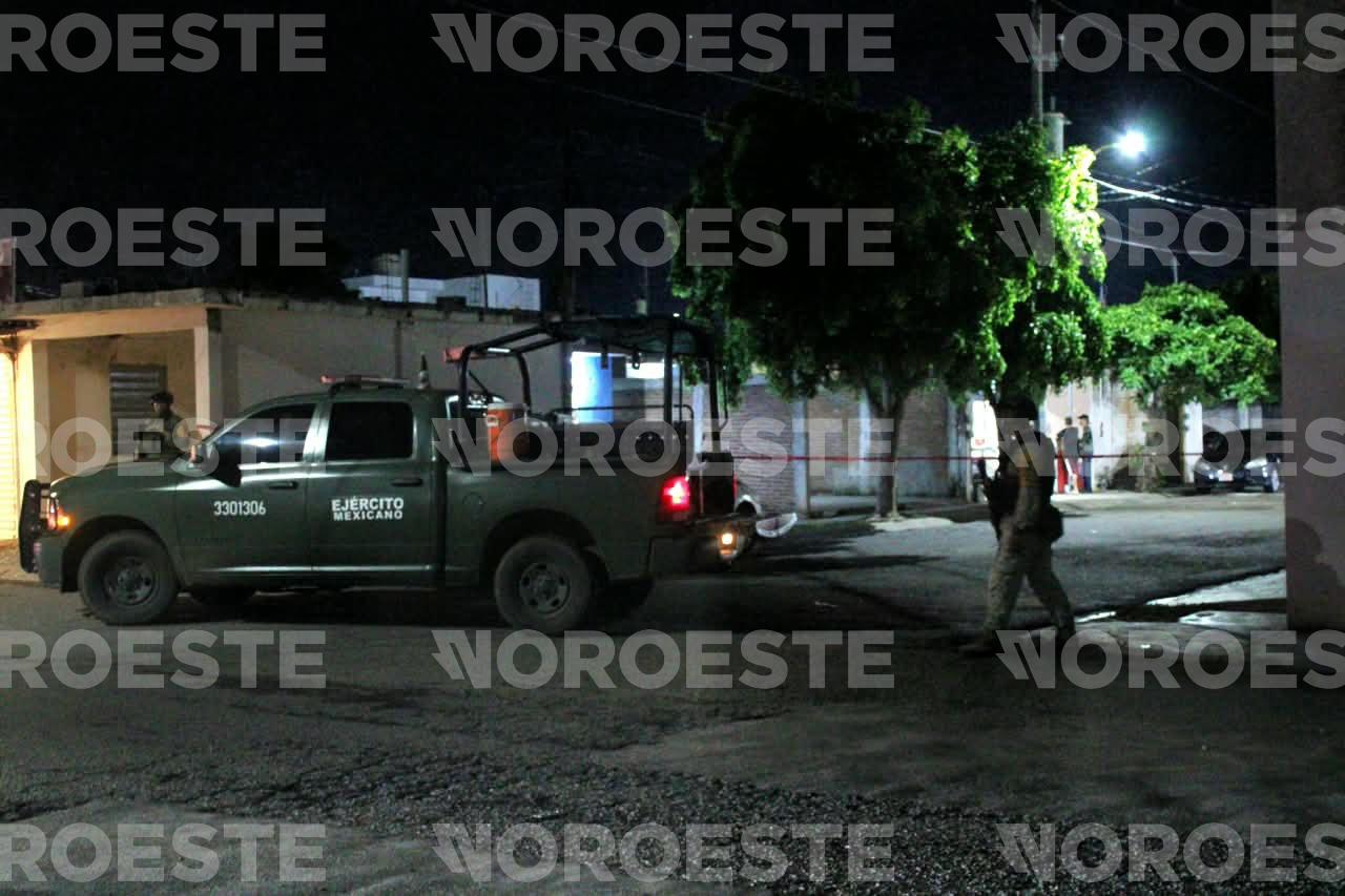 $!Ataque armado deja a un hombre herido en el fraccionamiento Nakayama, en Culiacán