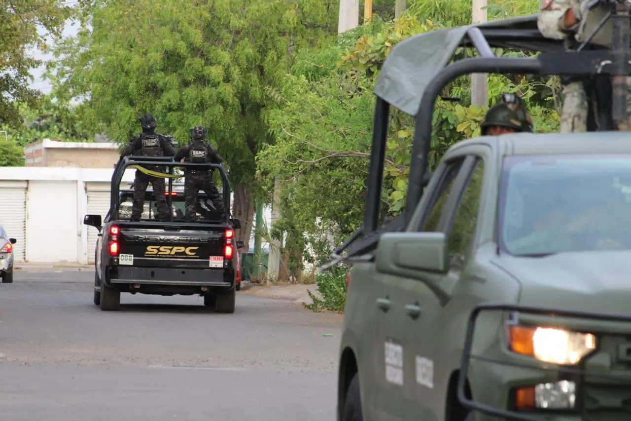 $!Enfrentamiento de la Guardia Nacional y civiles deja dos detenidos en Culiacán