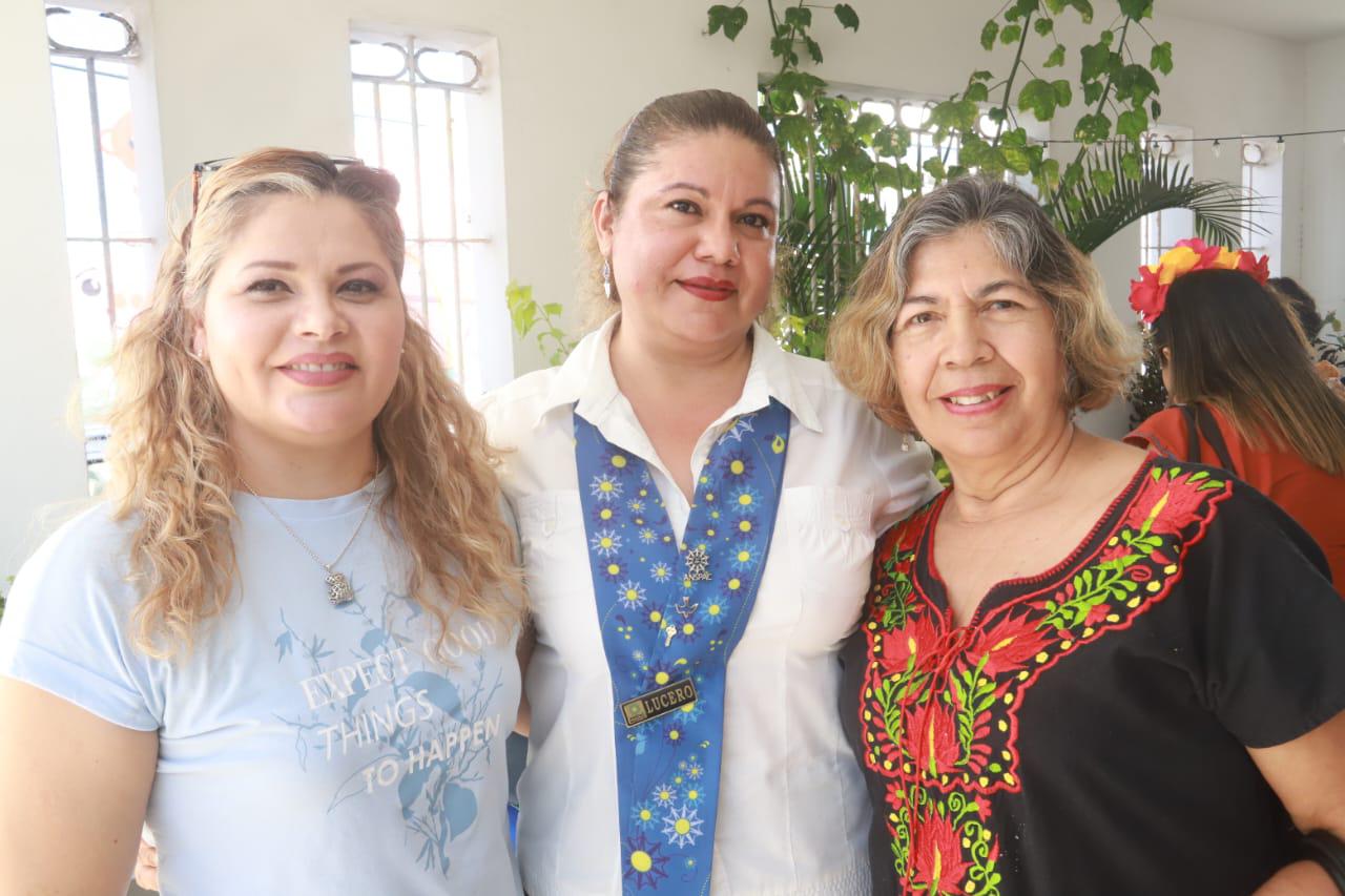 $!Claudia Patrón, Lucero Lara y Martha Barrón.