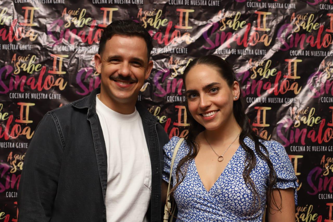 $!Isaac Aranguré y Nida García.