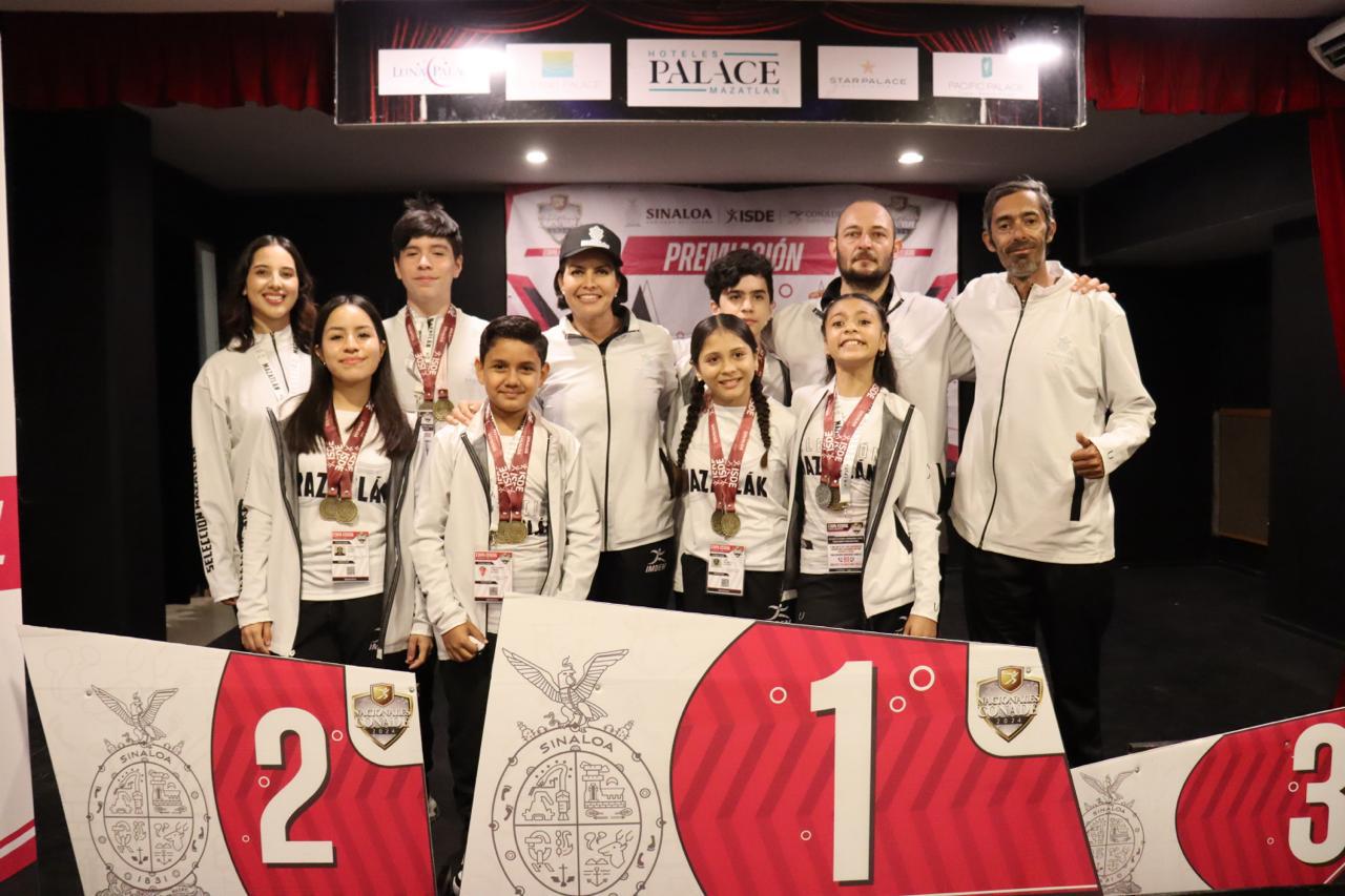 $!Domina Mazatlán medallero del patinaje de velocidad, en la etapa estatal de Juegos Conade