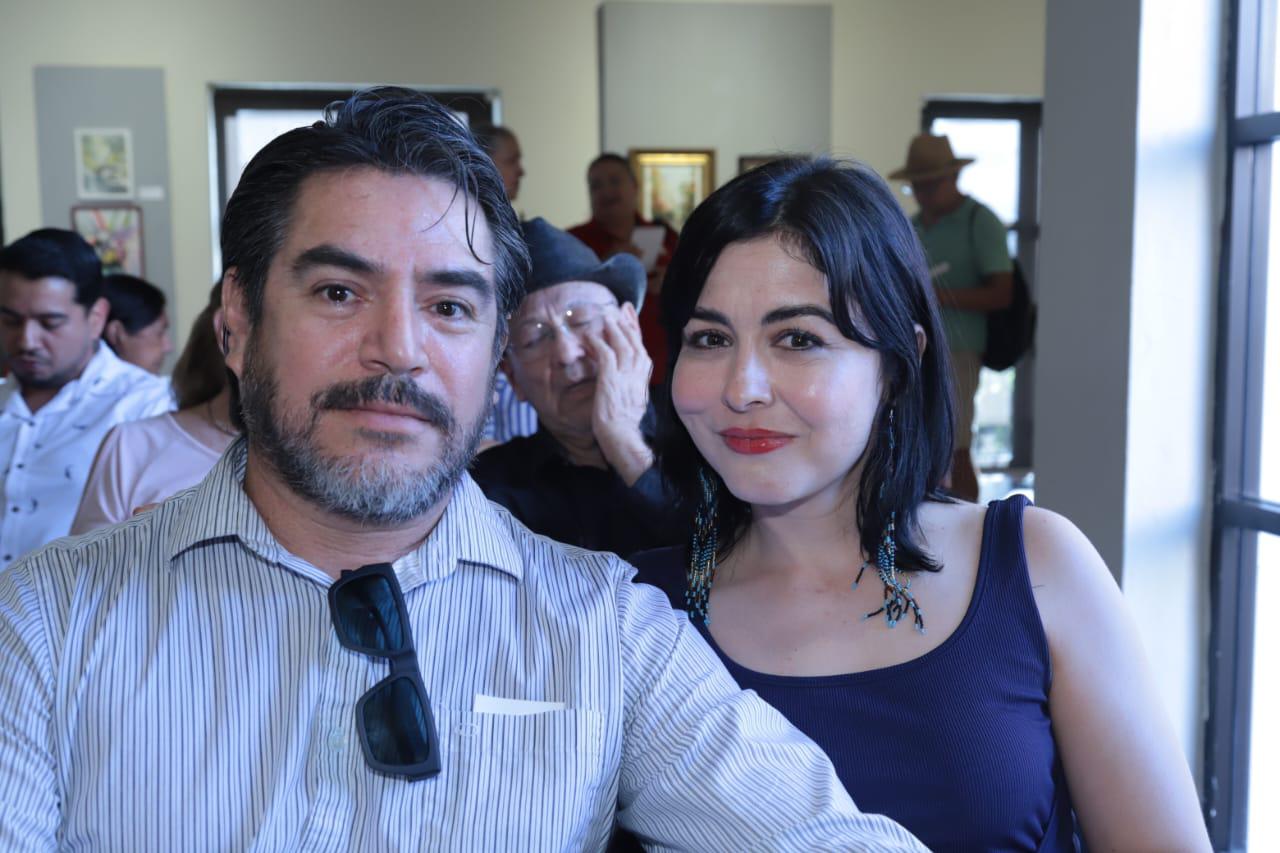 $!Marsol Quiñonez y Sergio Miguel Hernández.