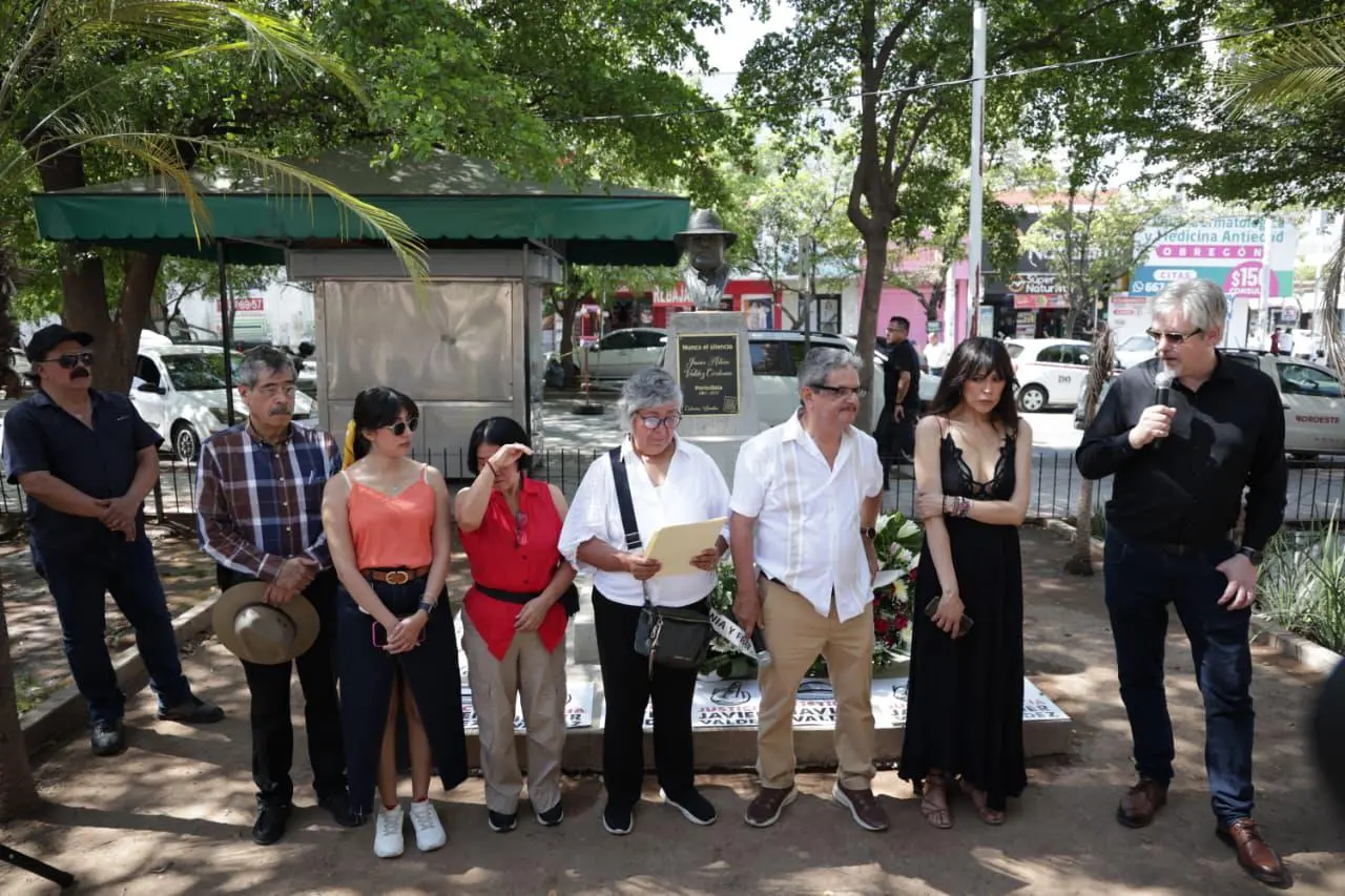 $!A nueve años de asesinato, recuerdan en Culiacán al periodista Javier Valdez con reclamo de justicia