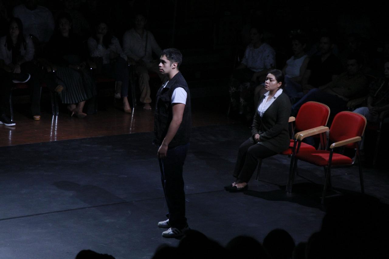$!La obra se presentó en el teatro del Modular Inés Arredondo.