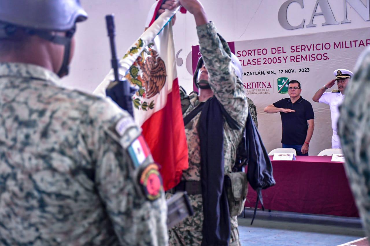 $!Realizan Sorteo Anual del Servicio Militar Nacional en Mazatlán