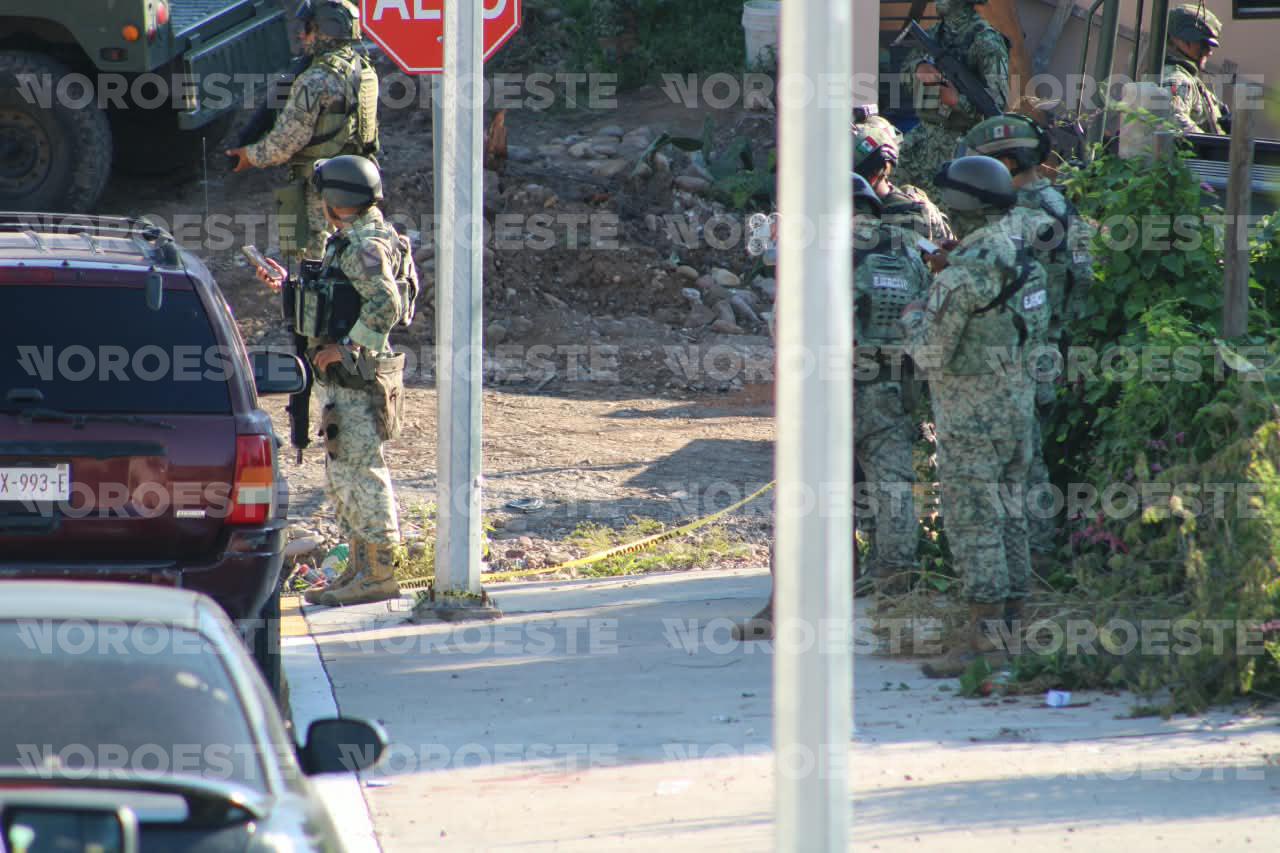 $!Ataque a balazos deja un hombre herido en la Colonia Buenos Aires, en Culiacán