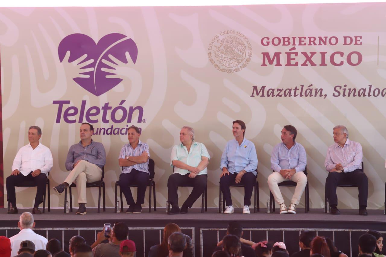 $!Inaugura AMLO en Mazatlán las instalaciones del CRIT Teletón Sinaloa