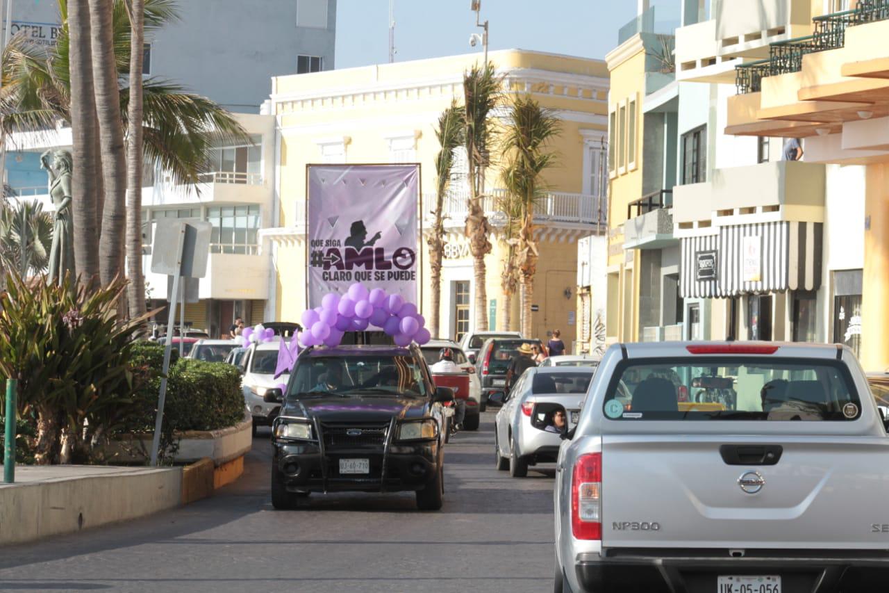 $!El PAS arma en Mazatlán su propio ‘cierre de campaña’ en apoyo a López Obrador