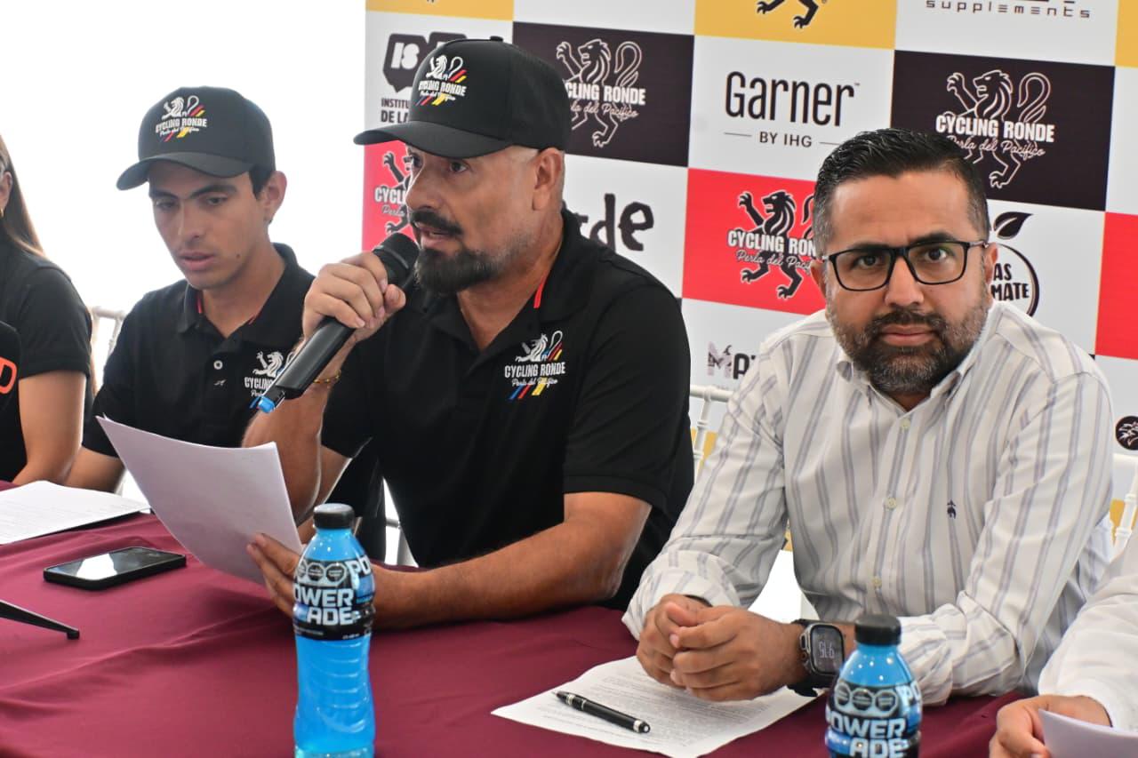 $!Presentan el evento ciclístico Cycling Ronde ‘Perla del Pacífico’ en Mazatlán con Víctor Hugo Peña como invitado de honor