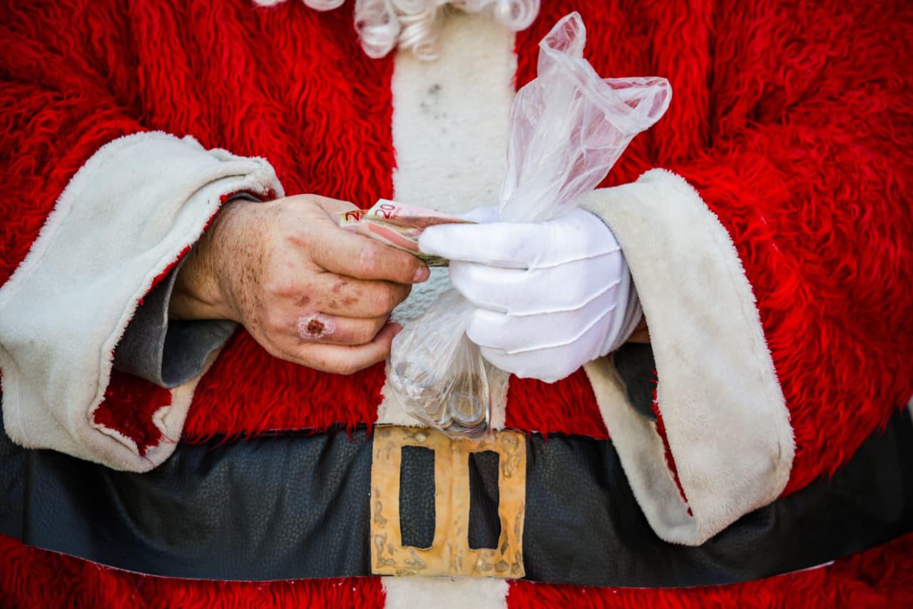 $!En Culiacán, Santa Clos también resiente a la crisis de violencia