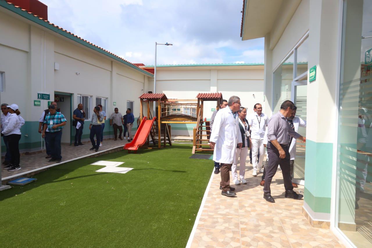 $!Albergue comunitario del Hospital IMSS-Bienestar de Villa Unión está por entrar en operaciones