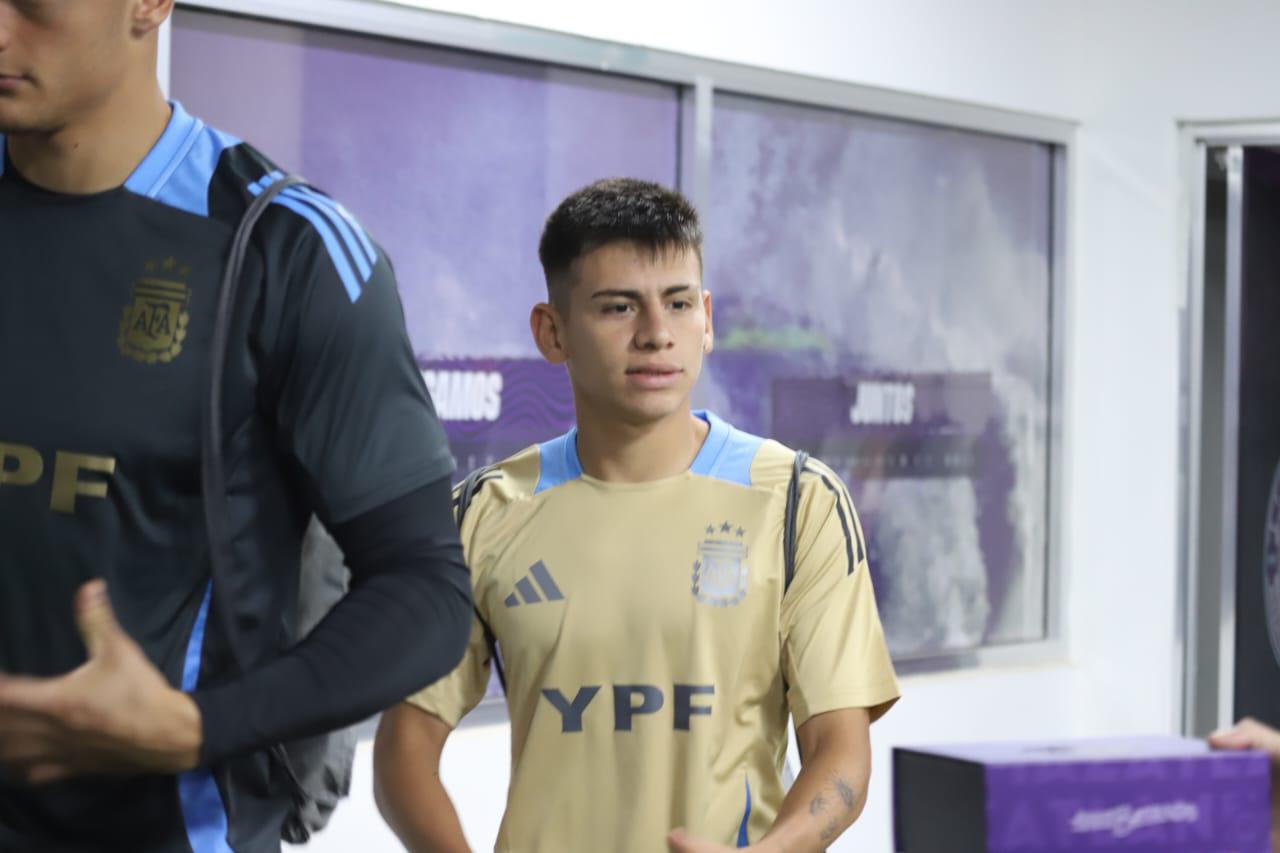 $!Entrena y reconoce terreno Argentina Sub 23 en el Estadio El Encanto