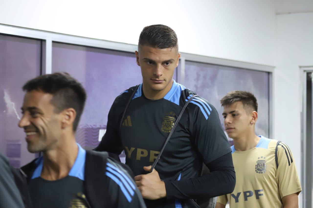 $!Entrena y reconoce terreno Argentina Sub 23 en el Estadio El Encanto
