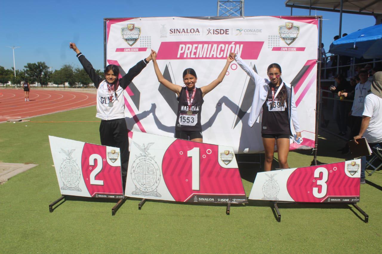 $!Rompe récord la Selección de Mazatlán en atletismo