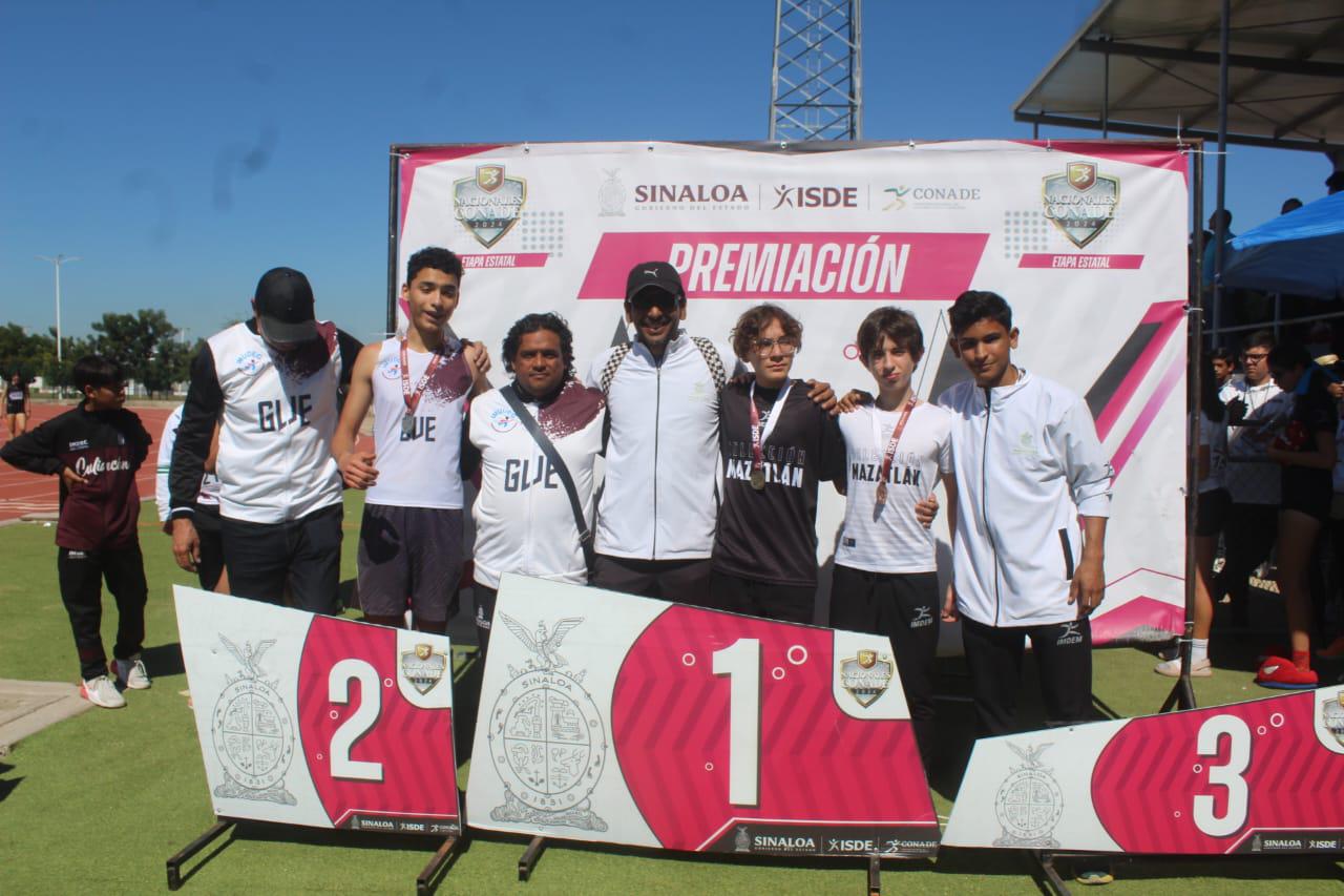 $!Rompe récord la Selección de Mazatlán en atletismo