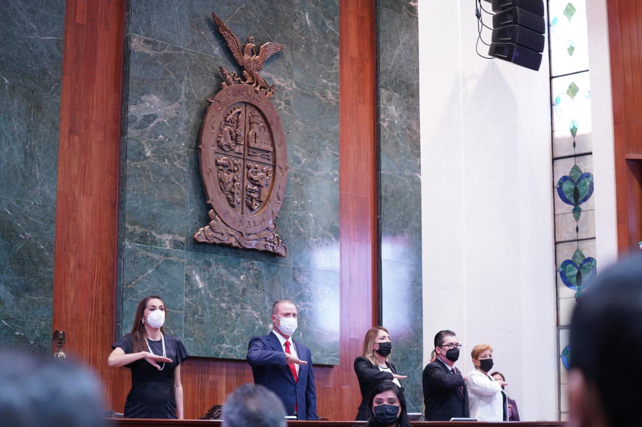 $!Queda instalada la 64 Legislatura del Congreso de Sinaloa