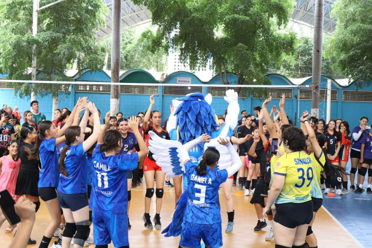 $!Inauguran la tercera edición de la Liga Municipal de Voleibol Juvenil Imdec 2026 en Culiacán